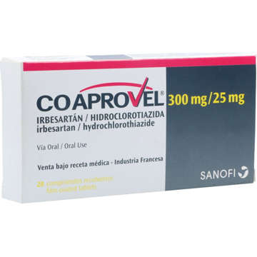 Picture of Co Aprovel 300/25mg Tab 14x2s